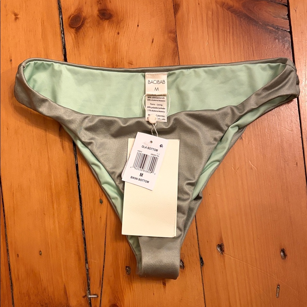 Baobab Green Bikini Bottom